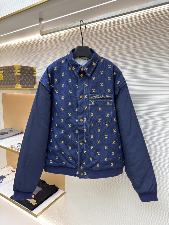 designer,replica,clothing,fake,1:1,lv,luxury,high quality LOUIS VUITTON All-over Embroidered Lapel Logo Long-sleeved Denim (4D0CG) designer,replica,clothing,fake,1:1,lv,luxury,high quality LOUIS VUITTON All-over Embroidered Lapel Logo Long-sleeved Denim (4D0CG)