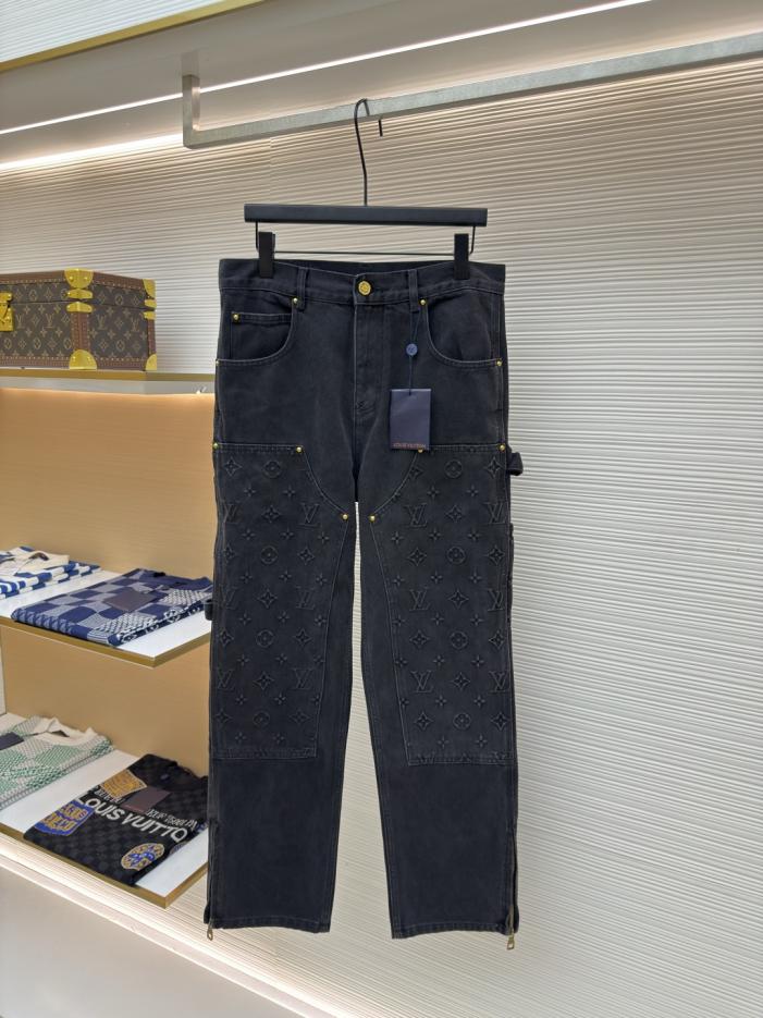 designer,replica,clothing,fake,1:1,lv,luxury,high quality LOUIS VUITTON Embossed Work Jeans (907OG) designer,replica,clothing,fake,1:1,lv,luxury,high quality LOUIS VUITTON Embossed Work Jeans (907OG)