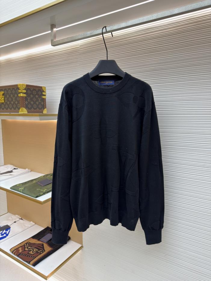 designer,replica,clothing,fake,1:1,lv,luxury,high quality LOUIS VUITTON embossed flower jacquard knitted round neck long sleeves (IOZLS) designer,replica,clothing,fake,1:1,lv,luxury,high quality LOUIS VUITTON embossed flower jacquard knitted round neck long sleeves (IOZLS)