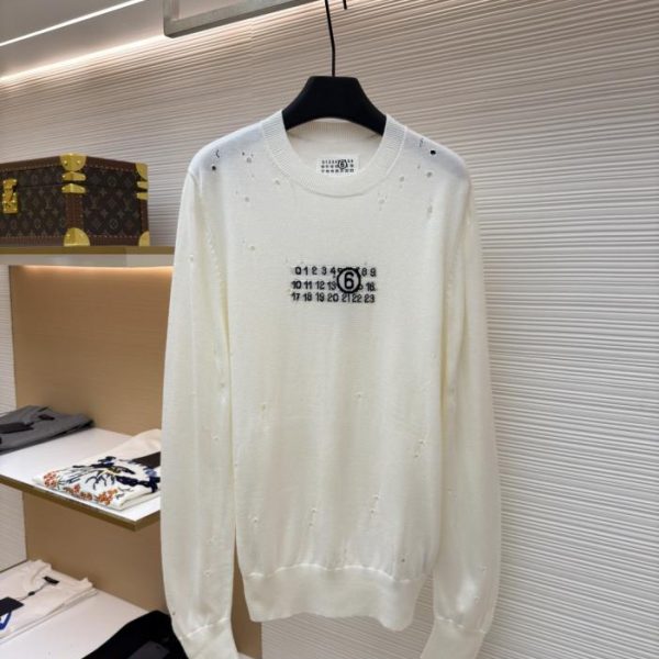 designer,replica,clothing,fake,1:1,lv,luxury,high quality Maison Margiela digital hollow sweater (SCKX3)