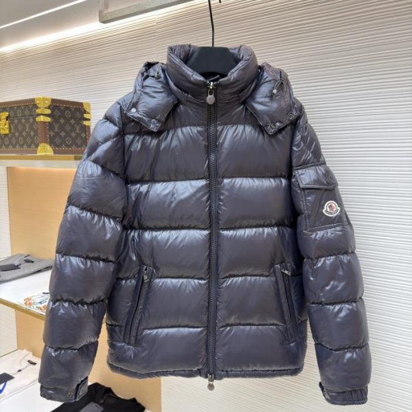 designer,replica,clothing,fake,1:1,lv,luxury,high quality Moncler Maya shiny down jacket (KHGLF)