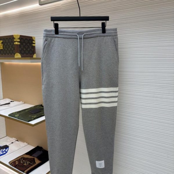 designer,replica,clothing,fake,1:1,lv,luxury,high quality Thom Browne classic four-bar sweatpants (5EZSR)