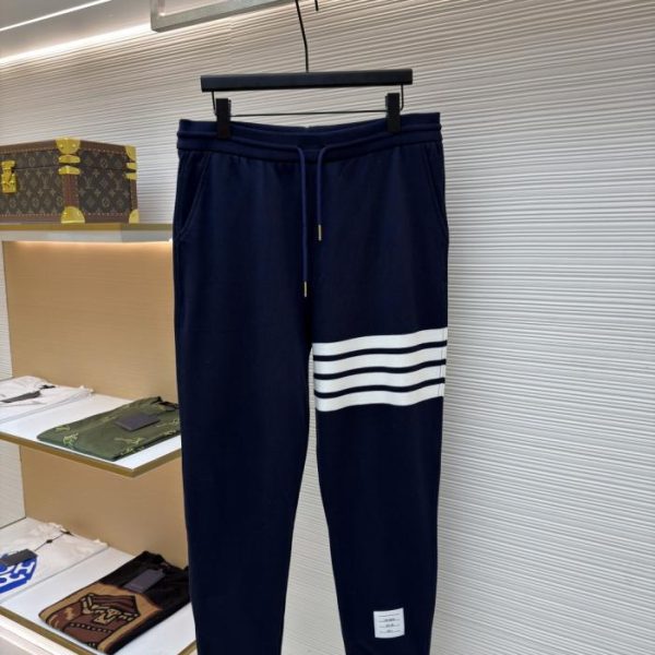 designer,replica,clothing,fake,1:1,lv,luxury,high quality Thom Browne classic four-bar sweatpants (UA6AX)