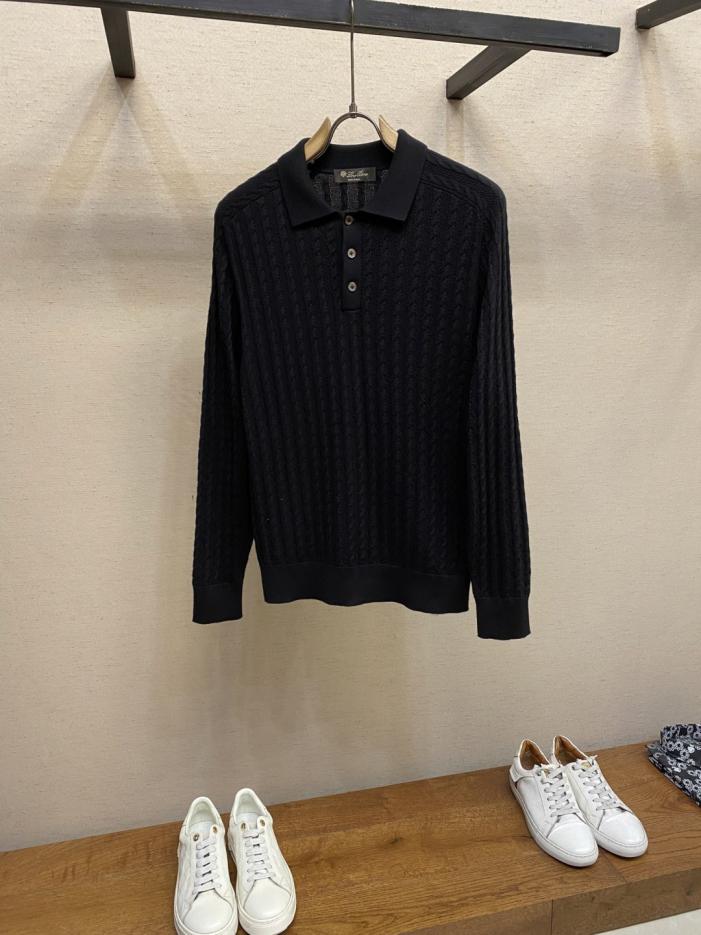 designer,replica,clothing,fake,1:1,lv,luxury,high quality LP Cable Knit Polo Sweater Classic Cable Knit Texture + Lapel Design (I39RU) designer,replica,clothing,fake,1:1,lv,luxury,high quality LP Cable Knit Polo Sweater Classic Cable Knit Texture + Lapel Design (I39RU)