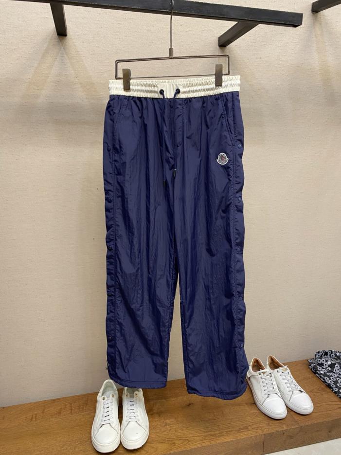 designer,replica,clothing,fake,1:1,lv,luxury,high quality Moncler original blue drawstring elastic waist wide-leg pants (Q8YU1) designer,replica,clothing,fake,1:1,lv,luxury,high quality Moncler original blue drawstring elastic waist wide-leg pants (Q8YU1)