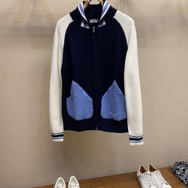 designer,replica,clothing,fake,1:1,lv,luxury,high quality Dior Bluebell Wool Jacket (V6CQI)