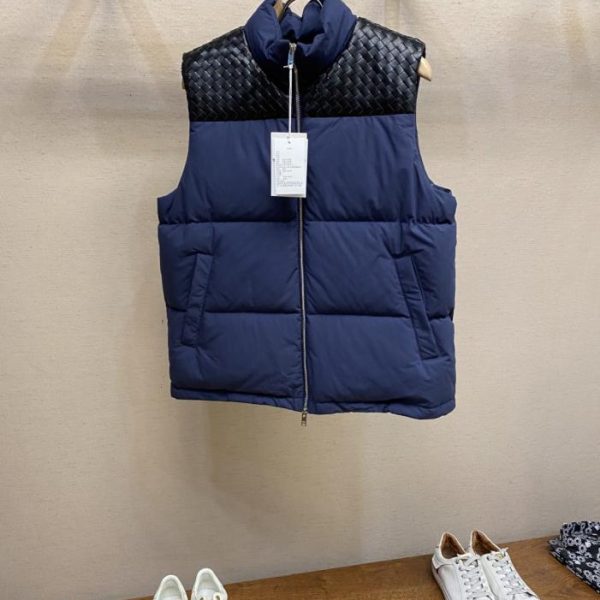 designer,replica,clothing,fake,1:1,lv,luxury,high quality BOTTEGA VENETA Sheep Leather Braided Down Vest (2QSCT)
