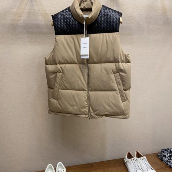designer,replica,clothing,fake,1:1,lv,luxury,high quality BOTTEGA VENETA Sheep Leather Braided Down Vest (DDM27)