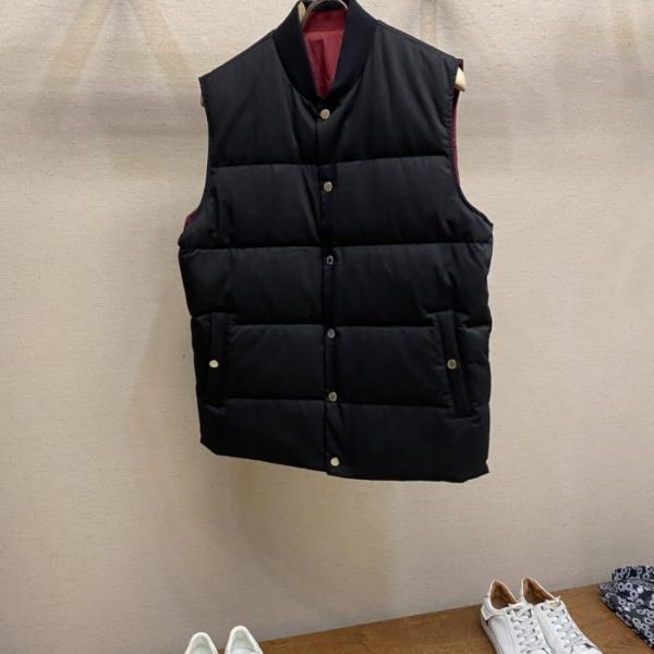 designer,replica,clothing,fake,1:1,lv,luxury,high quality DG double-sided down vest (N272S)