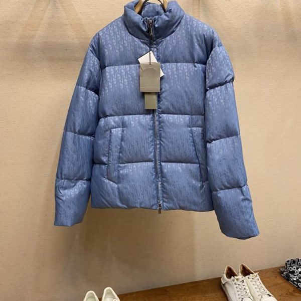 designer,replica,clothing,fake,1:1,lv,luxury,high quality Dior classic Dior full print jacquard down jacket (83T55)