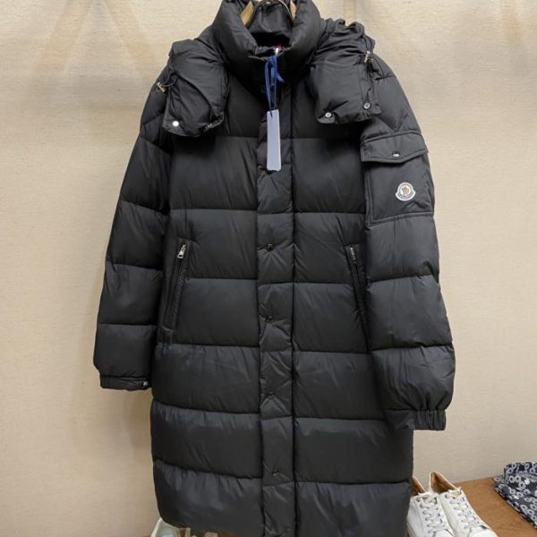 designer,replica,clothing,fake,1:1,lv,luxury,high quality Moncler Men’s Matte Maya Long Down Jacket (CBNO6)