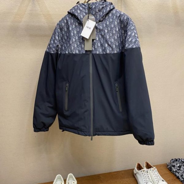 designer,replica,clothing,fake,1:1,lv,luxury,high quality Dior jacquard patchwork down jacket (642EC)