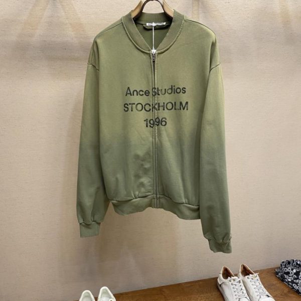 designer,replica,clothing,fake,1:1,lv,luxury,high quality Acne Studios 1996 zip-up sweatshirt jacket (VFKYY)