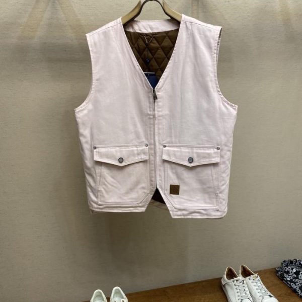 designer,replica,clothing,fake,1:1,lv,luxury,high quality LV show model Nigo collaboration pocket work vest (CV1DL)