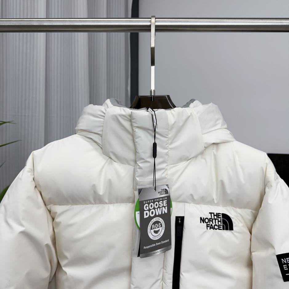 designer,replica,clothing,fake,1:1,lv,luxury,high quality THE NORTH FACE Workwear Multi-Pocket Logo Straight Zip Hooded Down Jacket (7SLJJ)