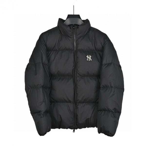 designer,replica,clothing,fake,1:1,lv,luxury,high quality Authentic 90% velvet down jacket with large MLB logo on the back MLB New York Yankees (YV5IS)