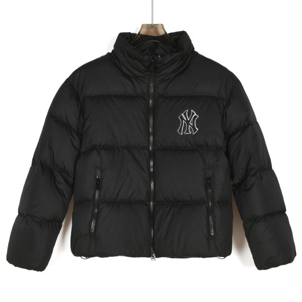 designer,replica,clothing,fake,1:1,lv,luxury,high quality Authentic MLB cropped jacket MLB New York Yankees Logo stand collar zipper long sleeve down jacket (1UFVW)
