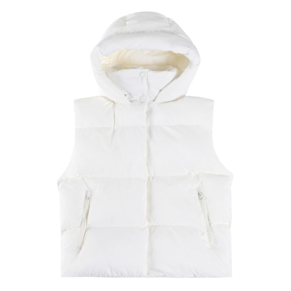 designer,replica,clothing,fake,1:1,lv,luxury,high quality Authentic alo vest A cotton alo yoga gold rush puffer vest hooded solid color fitted zipper vest (HNWL5)