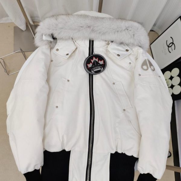 designer,replica,clothing,fake,1:1,lv,luxury,high quality Authentic Moose Knuckles Women’s Cropped Down Jacket (WKDCW)