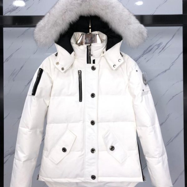 designer,replica,clothing,fake,1:1,lv,luxury,high quality Authentic Moose Knuckles Women’s Short Down Jacket Small Scissors 3Q Series (HZYVW)