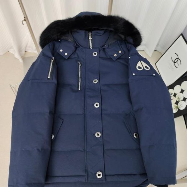 designer,replica,clothing,fake,1:1,lv,luxury,high quality Authentic Moose Knuckles Women’s Short Down Jacket Small Scissors 3Q Series (XJFW7)
