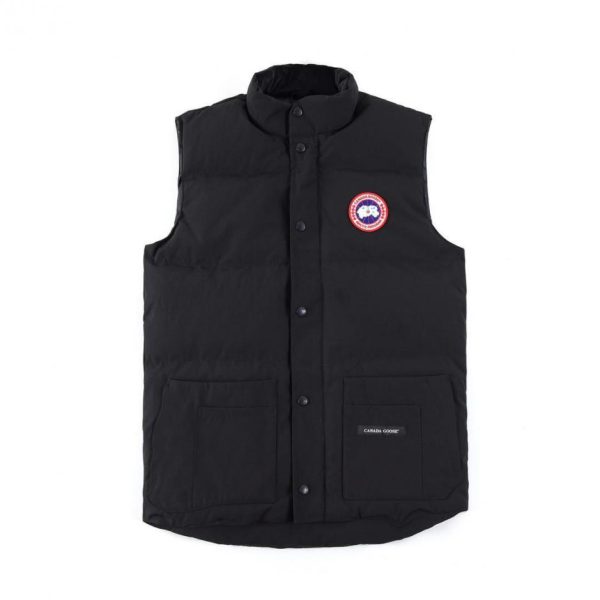 designer,replica,clothing,fake,1:1,lv,luxury,high quality Genuine Canada Goose Freestyle Crew 4154M Men’s Down Vest (DHR3T)