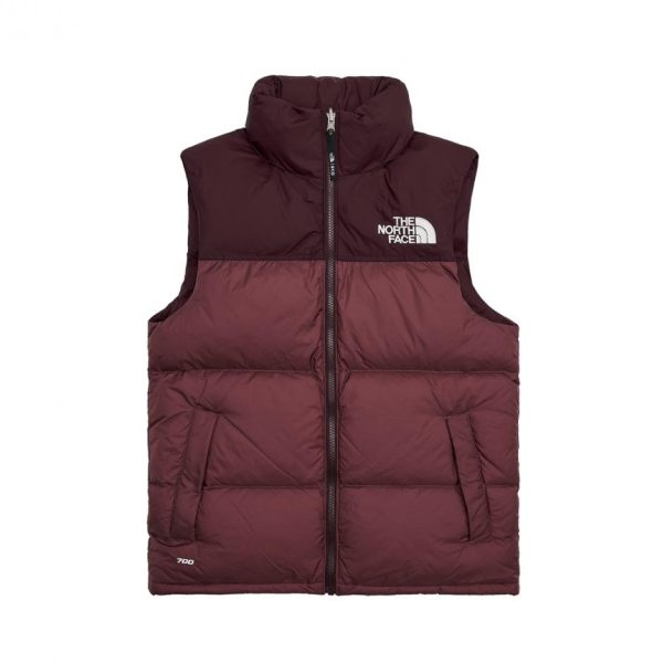 designer,replica,clothing,fake,1:1,lv,luxury,high quality Authentic The North Face Nuptse 1996 Classic Down Vest [Wine Red] (OBOIN)