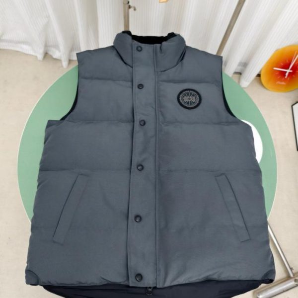 designer,replica,clothing,fake,1:1,lv,luxury,high quality Authentic Canada Goose Garson Series 4151MB Black Label Vest (KDWSH)