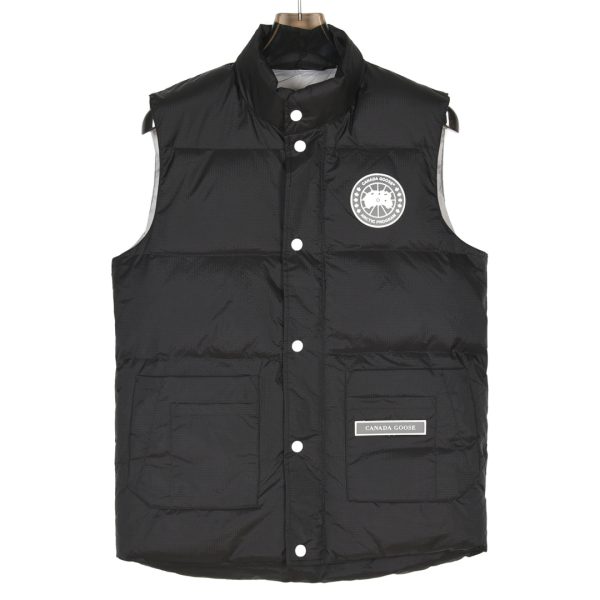 designer,replica,clothing,fake,1:1,lv,luxury,high quality Authentic Canada Goose White Label Glacier Vest (BRMZW)