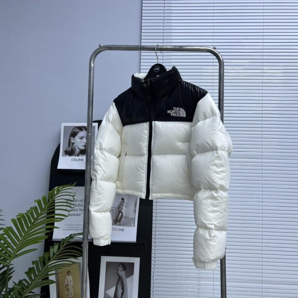 designer,replica,clothing,fake,1:1,lv,luxury,high quality Authentic THE NORTH FACE Kendall Jenner Women’s Short Down Jacket Nuptse 84 Logo (DLBX7)