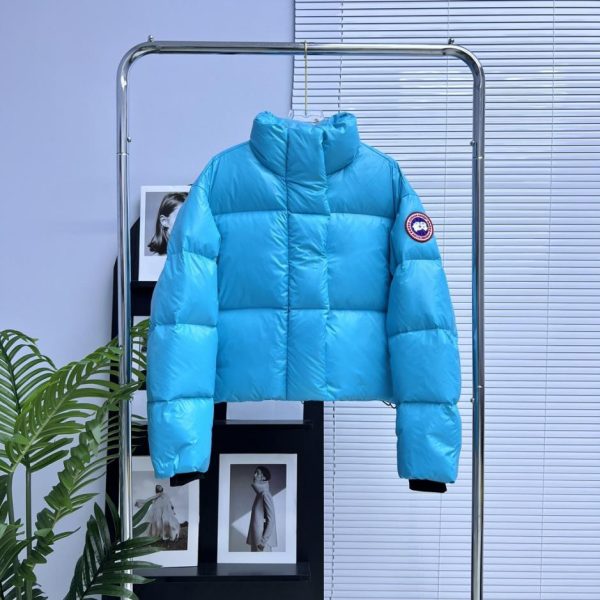 designer,replica,clothing,fake,1:1,lv,luxury,high quality Authentic Canada Goose Puff Short Down Jacket (83MSM)