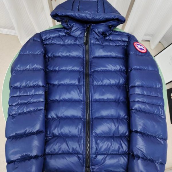 designer,replica,clothing,fake,1:1,lv,luxury,high quality Authentic Canada Goose Crofton series lightweight hooded 2227MB model (F8FQ2)