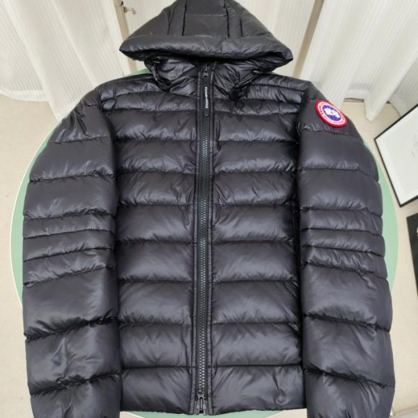 designer,replica,clothing,fake,1:1,lv,luxury,high quality Authentic Canada Goose Crofton series lightweight hooded 2227MB model (YTCT1)