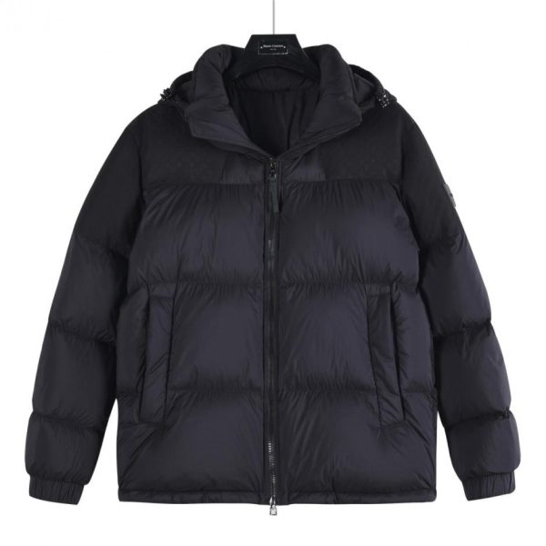 designer,replica,clothing,fake,1:1,lv,luxury,high quality LV Ecodown Double-stitched Monochrome Print Goose Down Jacket (DNJZU)