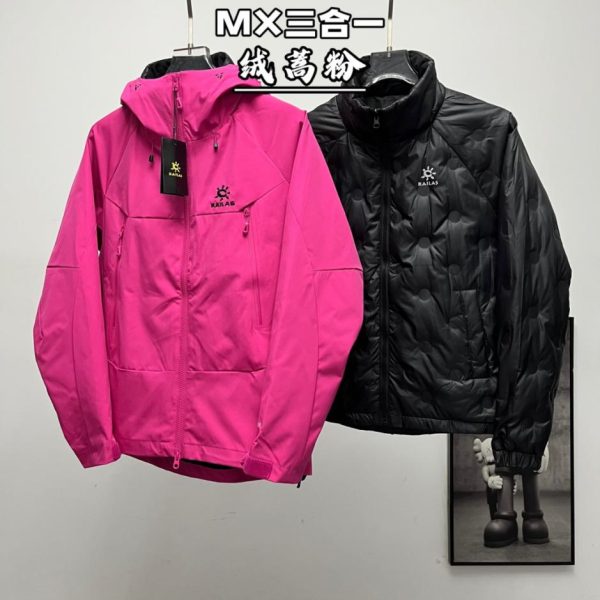 designer,replica,clothing,fake,1:1,lv,luxury,high quality Authentic Kailas 3-in-1 down jacket KAILAS 3-in-1 down jacket with detachable down liner (87LHQ)