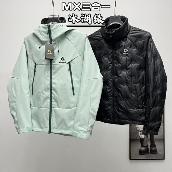 designer,replica,clothing,fake,1:1,lv,luxury,high quality Authentic Kailas 3-in-1 down jacket KAILAS 3-in-1 down jacket with detachable down liner (EMJIE)