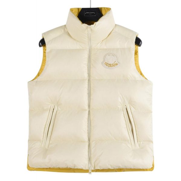 designer,replica,clothing,fake,1:1,lv,luxury,high quality Moncler Lipsi two-tone goose down vest down jacket with large logo (unisex style) (UUJO0)