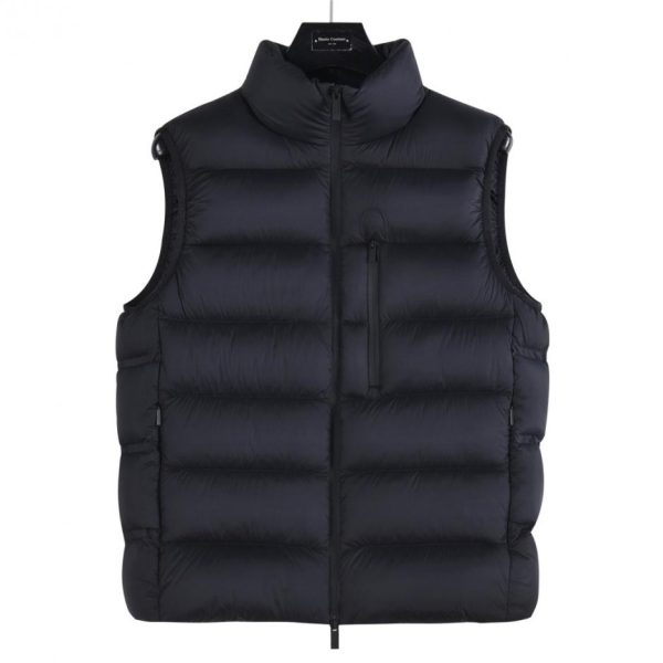 designer,replica,clothing,fake,1:1,lv,luxury,high quality Moncler Tamega goose down matte down vest for men and women (Q3O84)