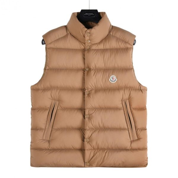 designer,replica,clothing,fake,1:1,lv,luxury,high quality Goose down Moncler Tibb matte Maya down vest unisex (TAG14)