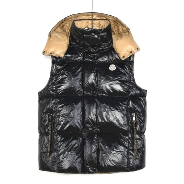 designer,replica,clothing,fake,1:1,lv,luxury,high quality Moncler luzule goose down detachable hooded down vest Classic short down detachable hood (081QQ)
