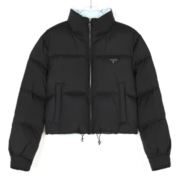 designer,replica,clothing,fake,1:1,lv,luxury,high quality Prada women’s goose down short down jacket (42649)