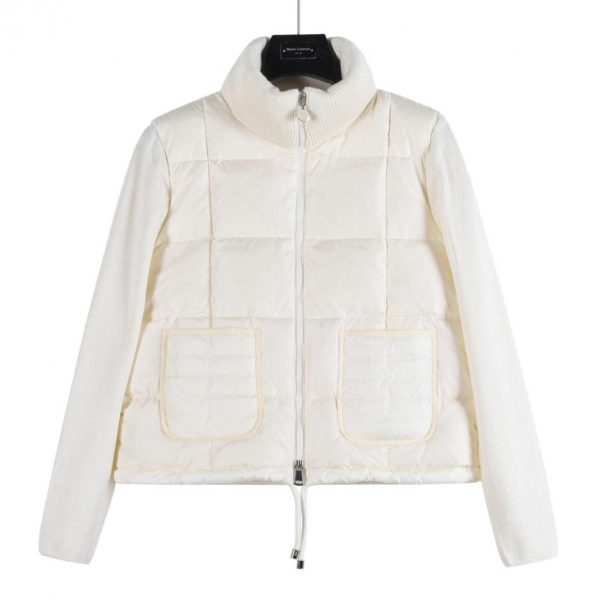 designer,replica,clothing,fake,1:1,lv,luxury,high quality Goose down Moncler Cardigan wool knitted down jacket (37NJ0)