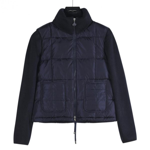 designer,replica,clothing,fake,1:1,lv,luxury,high quality Goose down Moncler Cardigan wool knit down jacket (VJLBU)