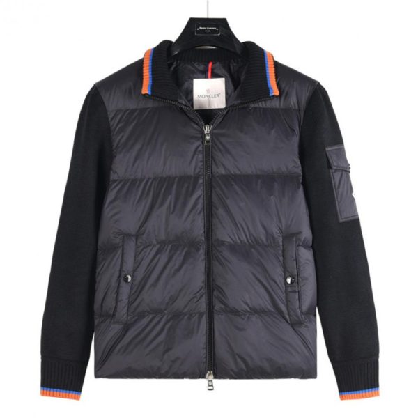 designer,replica,clothing,fake,1:1,lv,luxury,high quality Moncler Gardigan wool goose down sweater down jacket (37LAH)