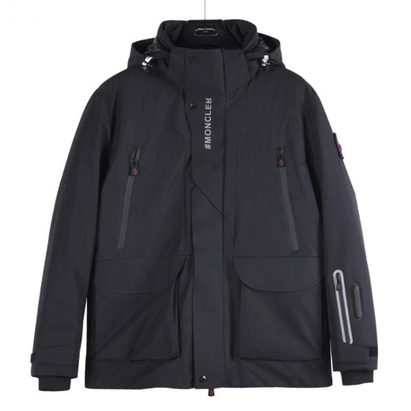 designer,replica,clothing,fake,1:1,lv,luxury,high quality Moncler Grenoble goose down ski down jacket with laminated reflective strips (LHUDO)