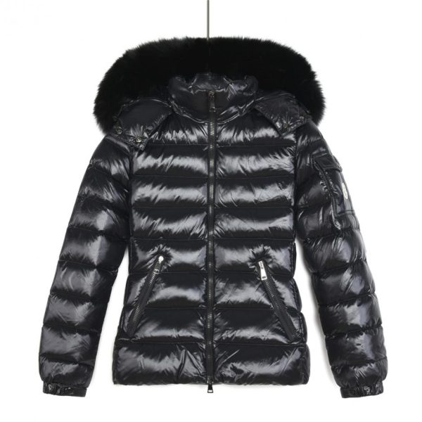 designer,replica,clothing,fake,1:1,lv,luxury,high quality Goose down Moncler Badyfur slim waist down jacket (7QD7J)