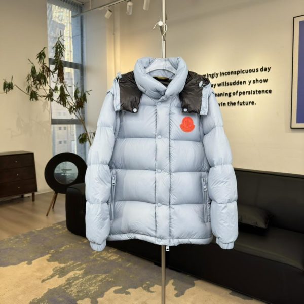 designer,replica,clothing,fake,1:1,lv,luxury,high quality Moncler Cyclone goose down detachable sleeve down jacket (8TUE6)