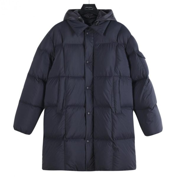 designer,replica,clothing,fake,1:1,lv,luxury,high quality Moncler Alize goose down detachable hooded long down jacket quilt (GOF36)