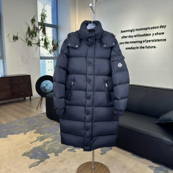 designer,replica,clothing,fake,1:1,lv,luxury,high quality Moncler Hanoverian Matte Maya Long Down Jacket (SUVQ4)