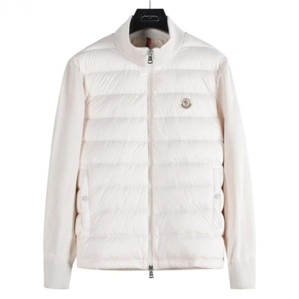 designer,replica,clothing,fake,1:1,lv,luxury,high quality Authentic Moncler Padded Autumn/Winter New Wool Knitted Spliced ​​Down Jacket for Men and Women (IDKQE)